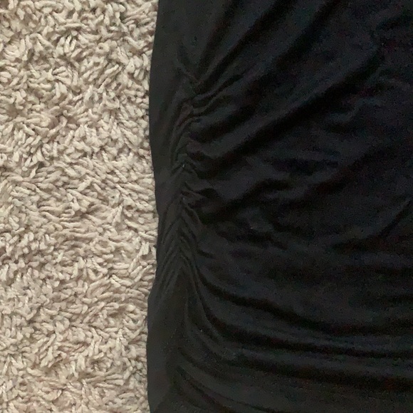 Black Disney writing Marernity shirt-Small - Picture 3 of 4